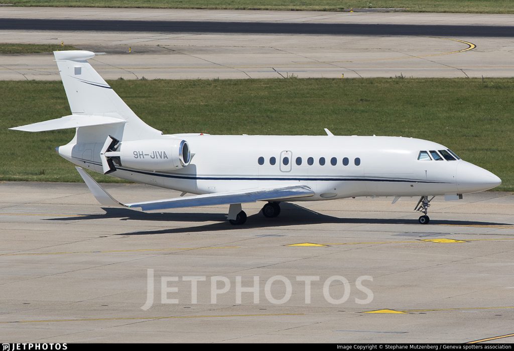 Dassault Falcon 2000LXS In Geneva Switzerland