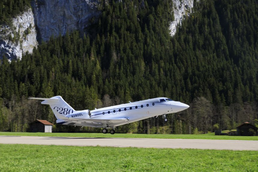Gulfstream G280 In Geneva Switzerland