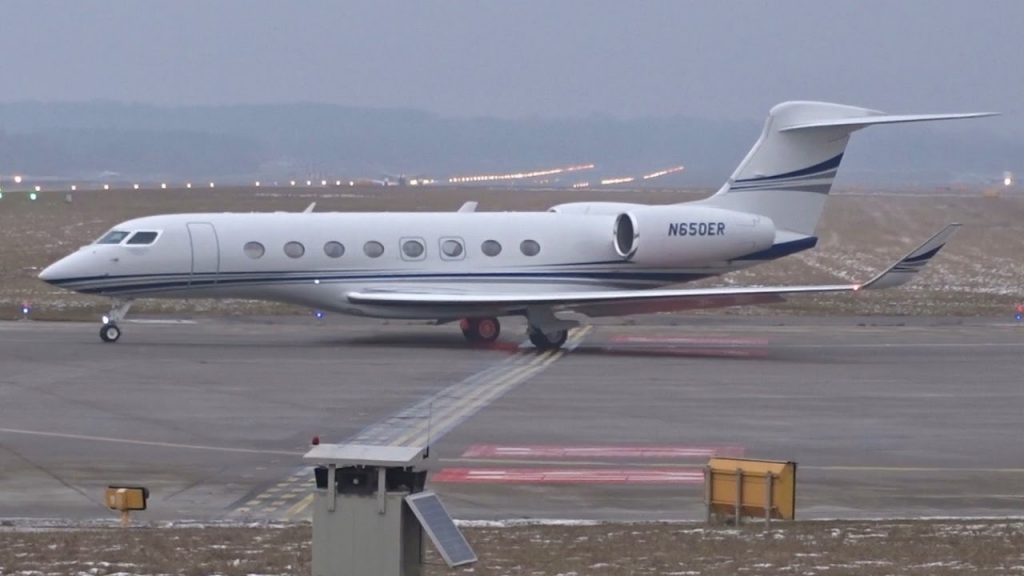 Gulfstream G650ER In Geneva Switzerland