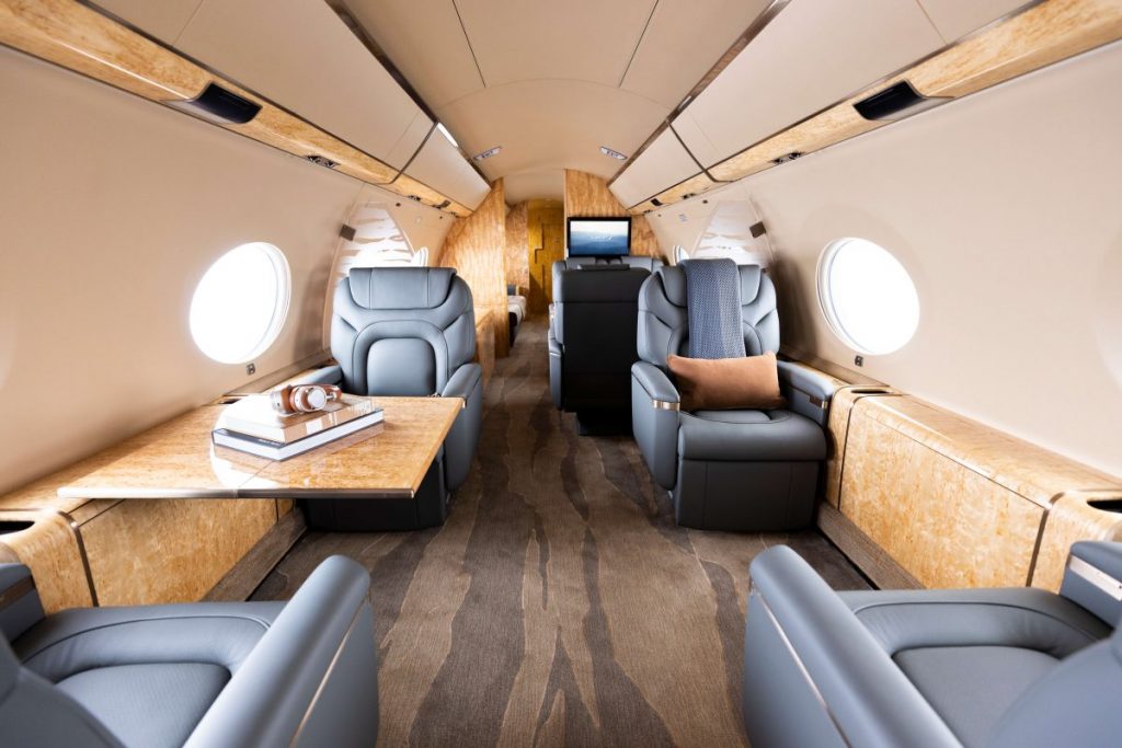 Gulfstream G650ER In Geneva Switzerland