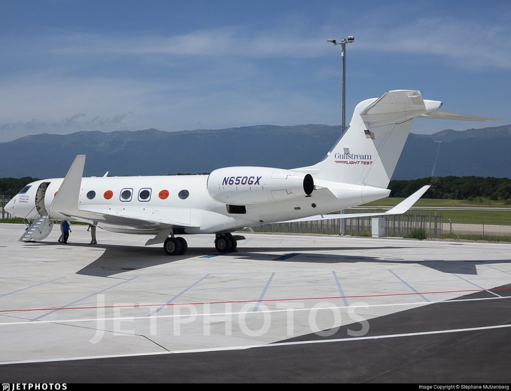 Gulfstream G650ER In Geneva Switzerland
