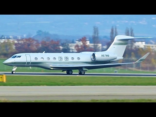 Gulfstream G650ER In Geneva Switzerland